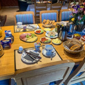 hotel garni klostermann fruehstueck